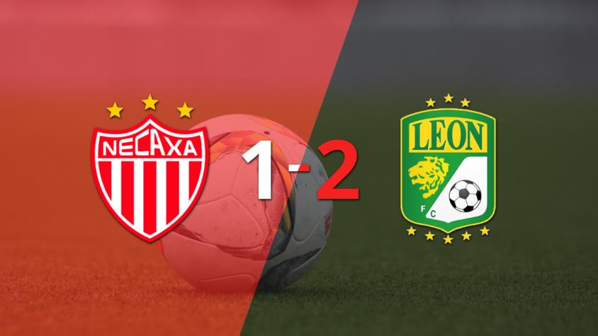 León celebra con un sufrido 2-1 ante Necaxa