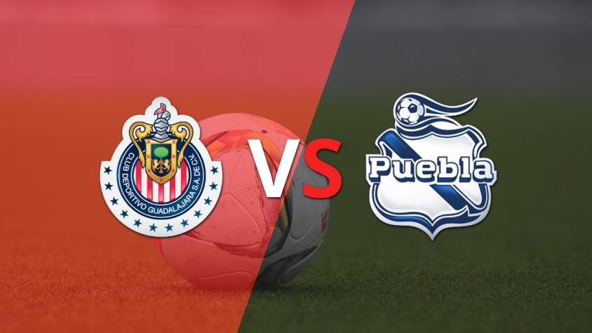 Lluvia de goles en el partido que Chivas le gana a Puebla