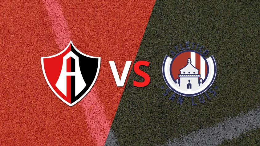 Atlas luchará por vencer su racha negativa frente a Atl. de San Luis