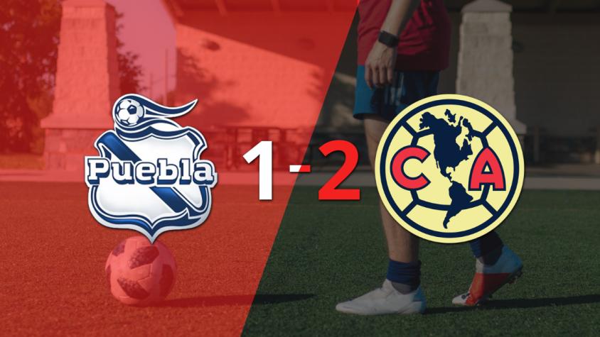 Club América da vuelta el marcador y triunfa 2 a 1 sobre Puebla