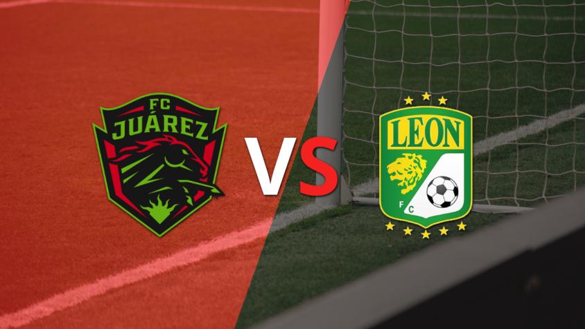 Comienza el partido entre FC Juárez y León en el estadio Olímpico Benito Juárez