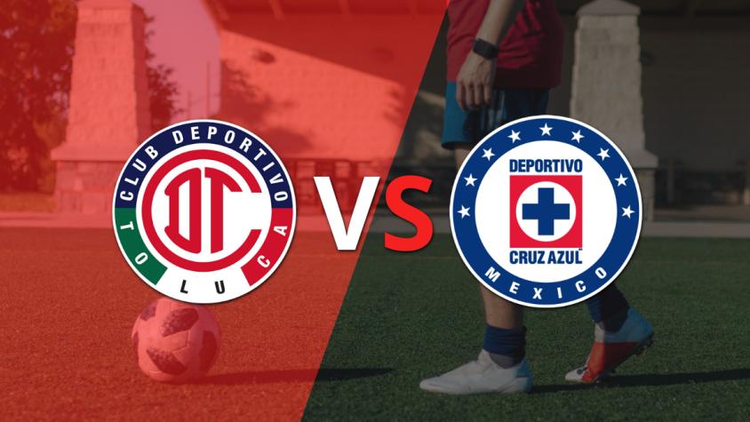 Cruz Azul busca mantener la ventaja ante Toluca FC en la etapa complementaria