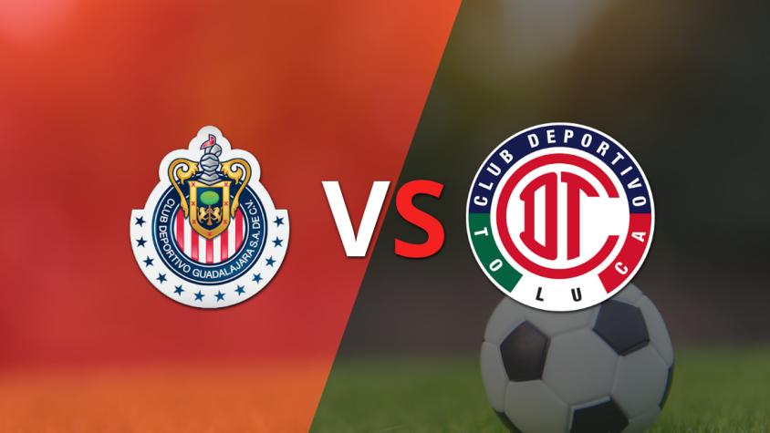 ¡Sin goles al entretiempo! Toluca FC y Chivas empatan en 0