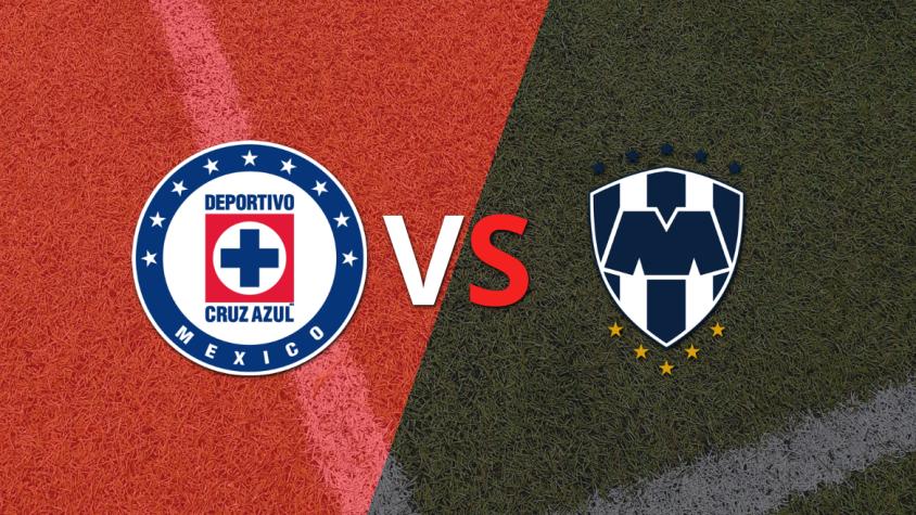 Inicia el partido entre Cruz Azul y CF Monterrey