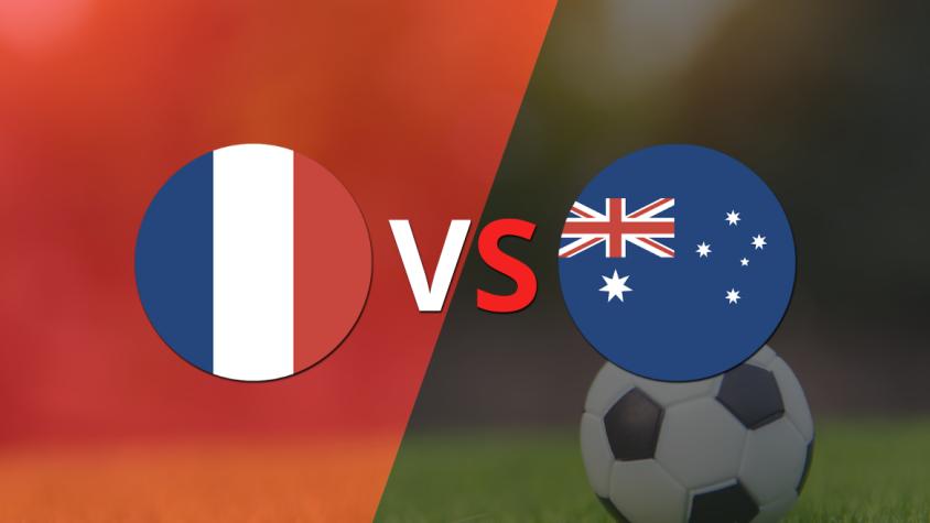 Francia golea a Australia por 4 a 1