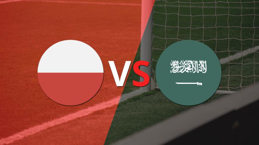 Polonia y Arabia Saudita disputan su primer partido en un Mundial
