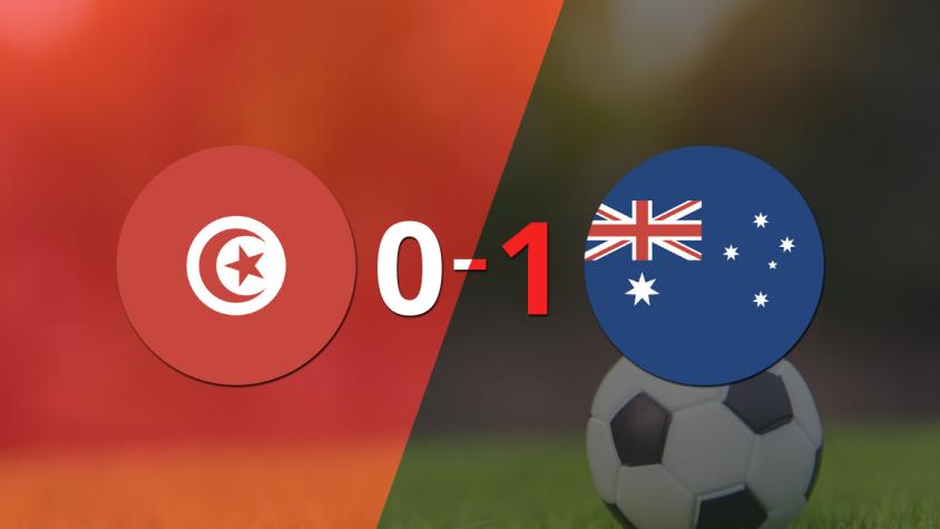 Qatar 2022: Australia se quedó con el triunfo por 1-0 frente a Túnez