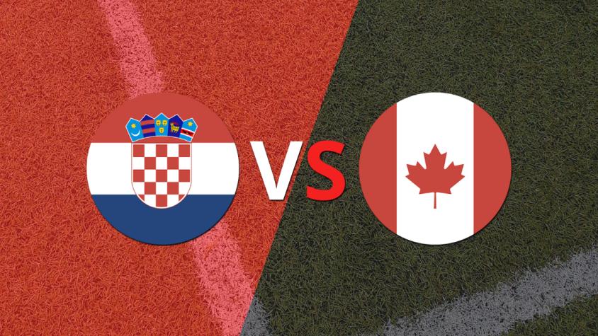 Croacia golea a Canadá por 4 a 1