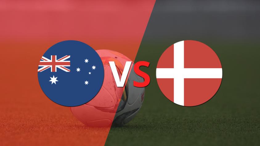 Australia se impone ante Dinamarca con un marcador 1-0 en el estadio Al Janoub