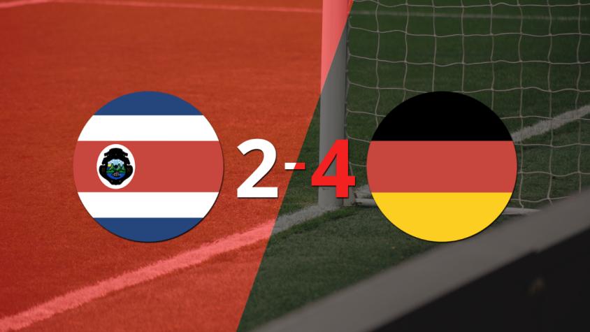 Qatar 2022: Derrota de Costa Rica por 4 a 2 frente a Alemania