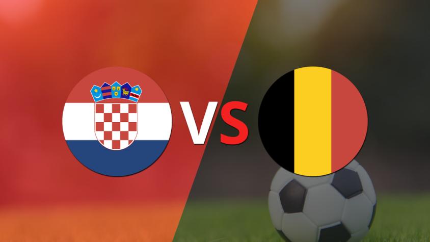 Croacia y Bélgica empatan sin goles en el inicio del segundo tiempo