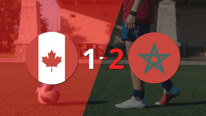 Mundial 2022: Victoria 2-1 de Marruecos ante Canadá