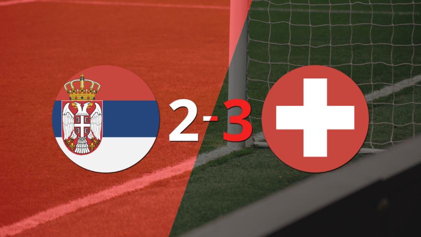 Mundial 2022: Suiza le ganó a Serbia por 3 a 2