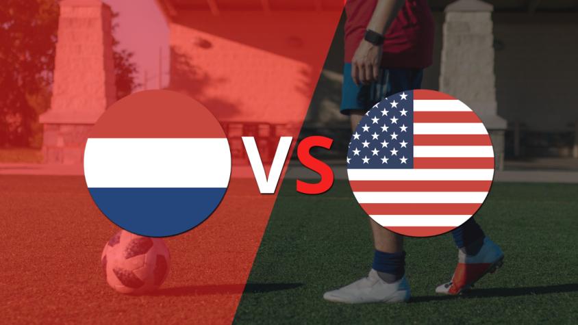 Con una seguidilla de goles, Países Bajos vence a Estados Unidos