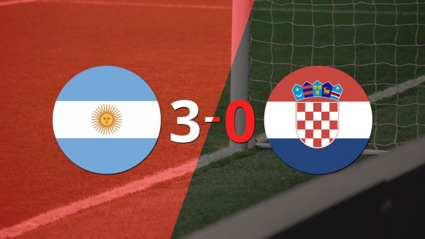 Qatar 2022: Croacia terminó goleado 3-0 por Argentina