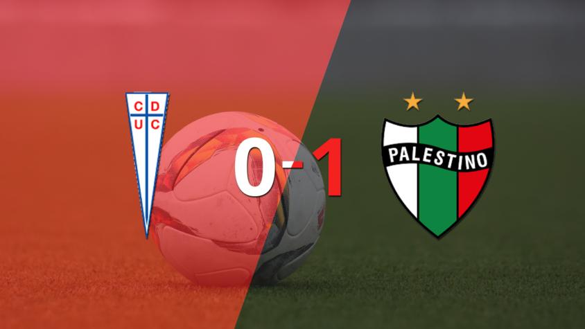 Palestino se quedó con el triunfo en una difícil visita a U. Católica