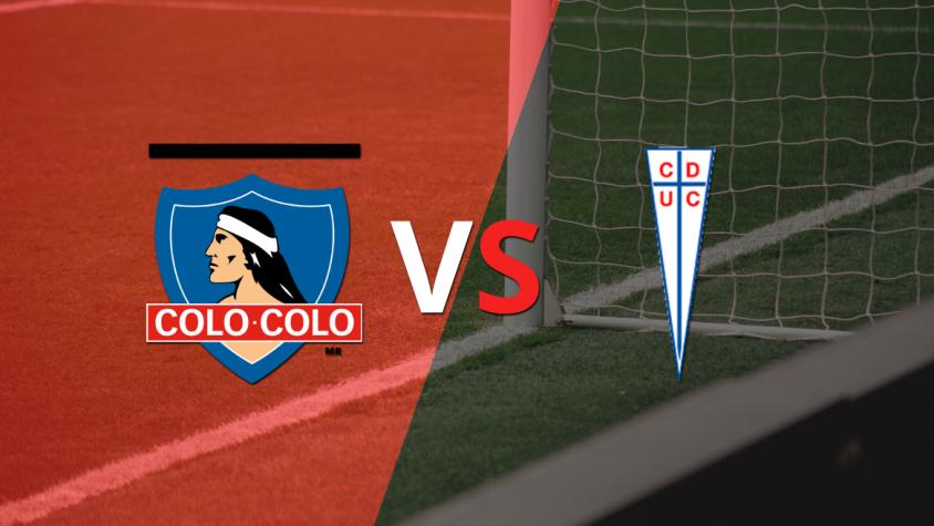 Arranca el segundo tiempo sin goles entre Colo Colo y U. Católica