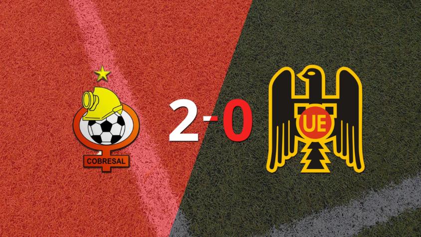 En su casa, Cobresal derrotó por 2-0 a Unión Española
