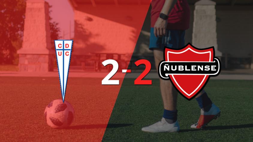 U. Católica y Ñublense sellaron un empate a dos