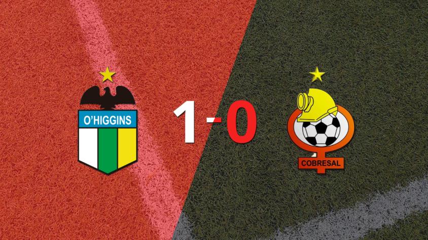 O'Higgins le ganó 1-0 como local a Cobresal