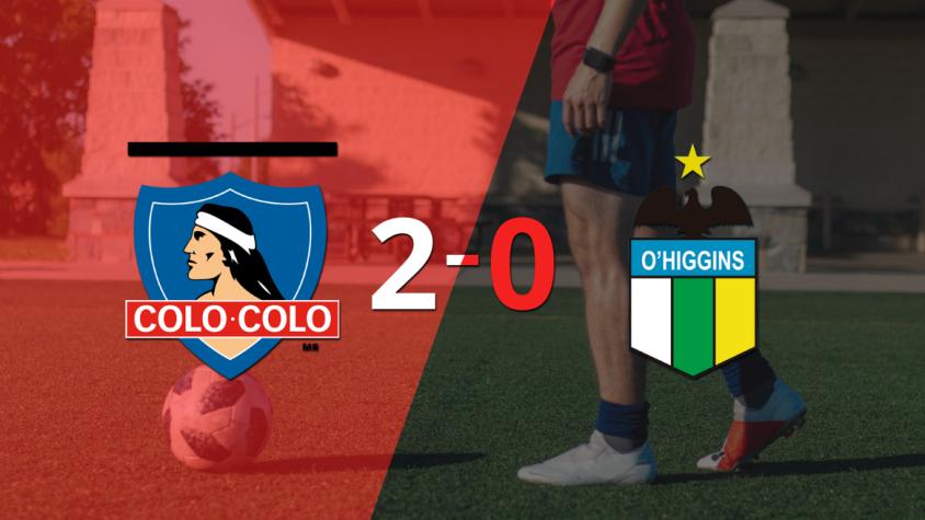 Sólido triunfo de Colo Colo por 2-0 frente a O'Higgins
