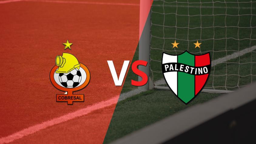 ¡Arranca la etapa complementaria! Cobresal lleva la ventaja con un marcador 1-0 sobre Palestino