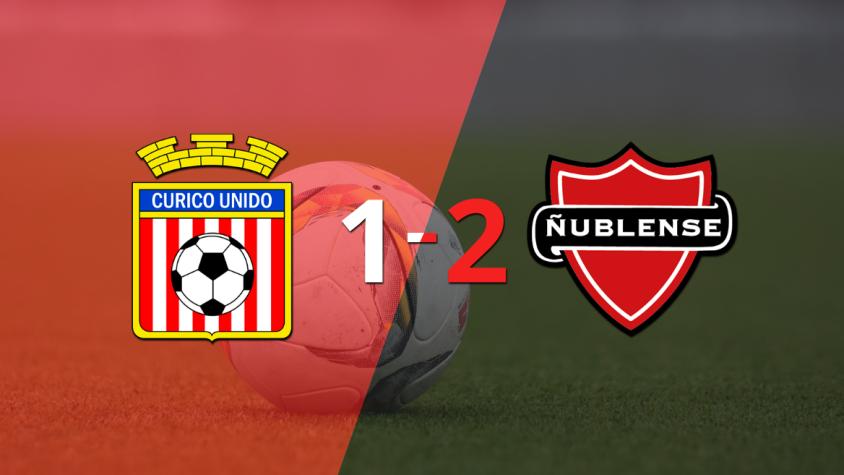 Ñublense gana de visitante 2-1 a Curicó Unido