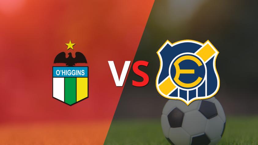 ¡Ya se juega la etapa complementaria! O'Higgins vence a Everton por 2-0