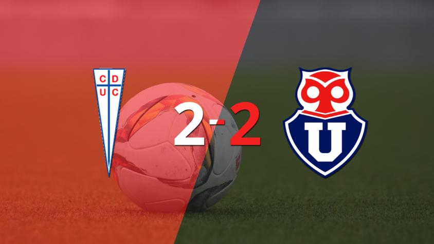 Con un doblete, Universidad de Chile se quedó con el clásico universitario ante U. Católica