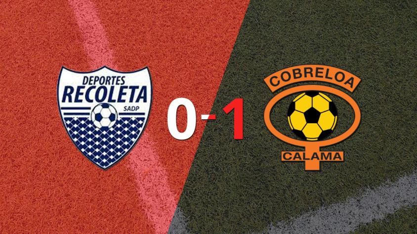 Cobreloa ganó por la mínima en su visita a Recoleta