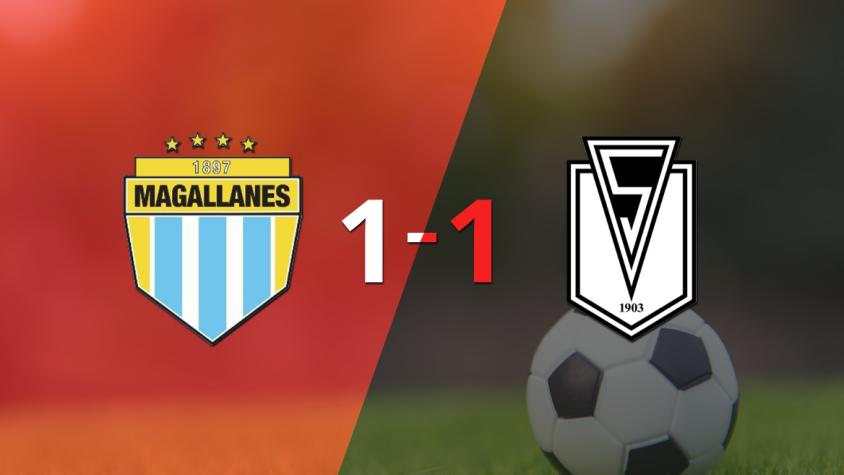 Magallanes y Santiago Morning empataron 1 a 1 en el clásico metropolitano