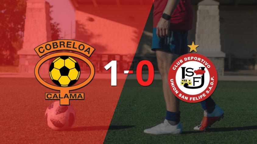 U. San Felipe no pudo en su visita a Cobreloa y cayó 1-0