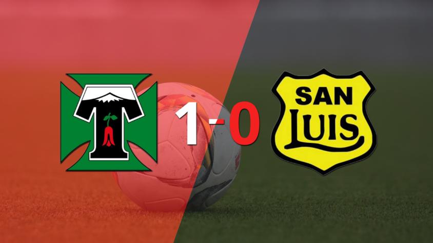 Con lo justo, Deportes Temuco venció a San Luis 1 a 0 en el estadio Germán Becker
