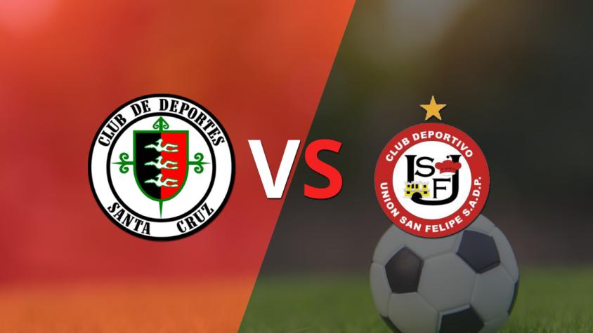 Dep. Santa Cruz golea a U. San Felipe en el estadio Municipal Joaquín Muñoz García
