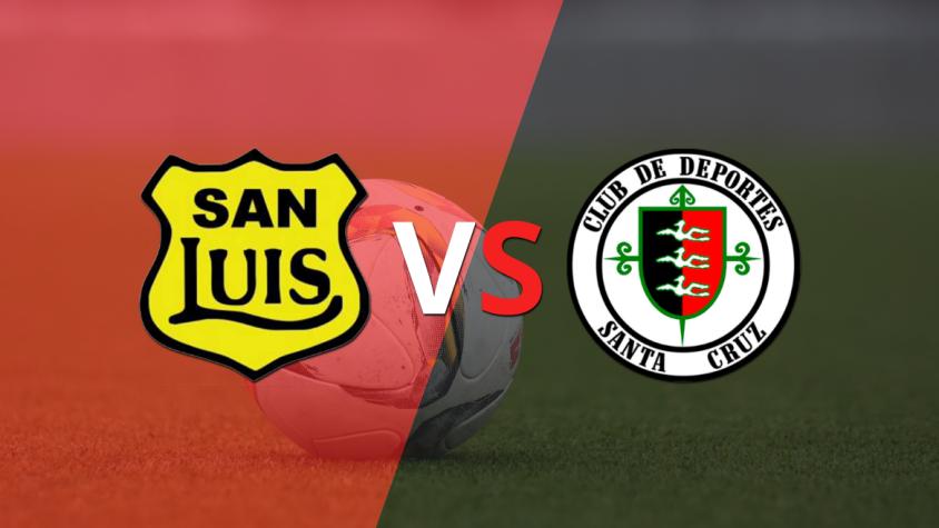 Dep. Santa Cruz visita a San Luis por la fecha 32