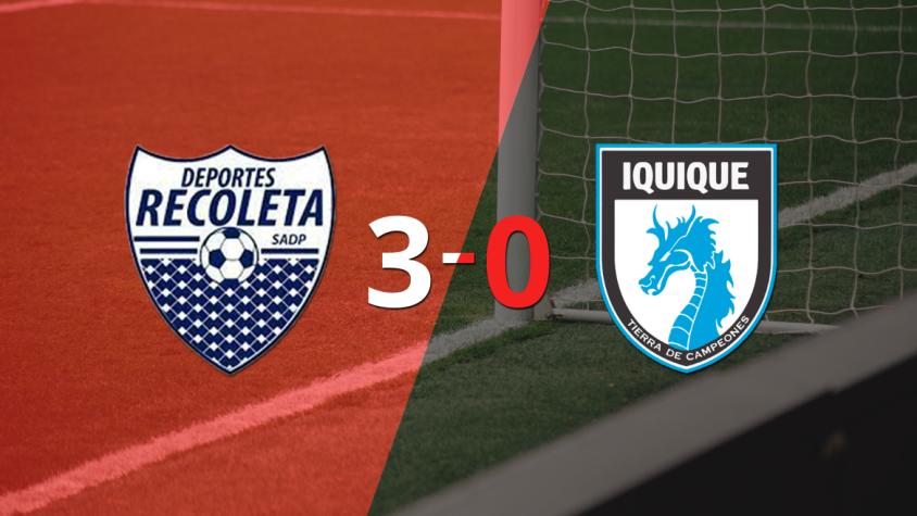 Recoleta sentenció con goleada 3-0 a Deportes Iquique