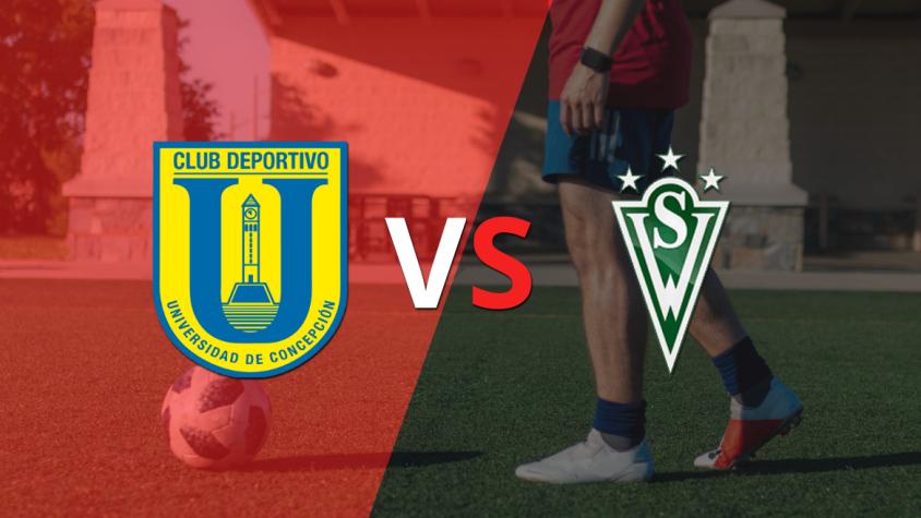 Con un empate entre U. Concepción y Santiago Wanderers empieza el segundo tiempo del juego