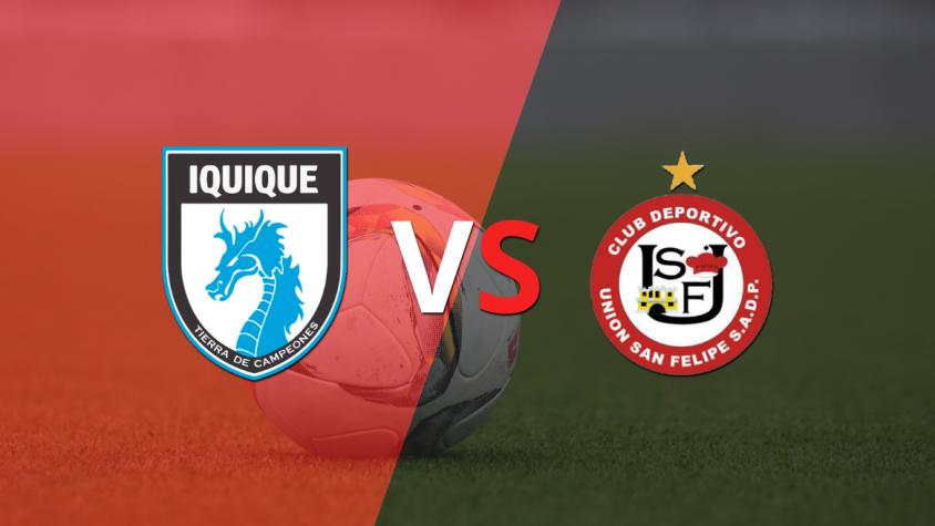 Contundente triunfo parcial de Deportes Iquique sobre U. San Felipe