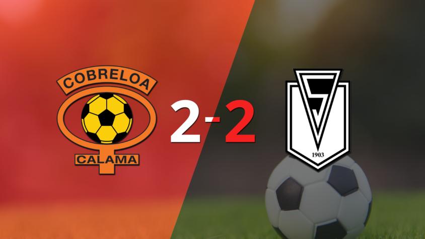 Muchos goles en el empate a 2 entre Cobreloa y Santiago Morning