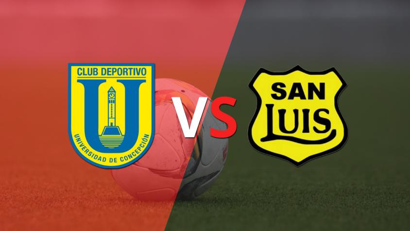 Con dos goles al hilo U. Concepción gana a San Luis