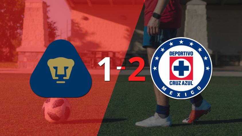 Por una mínima ventaja Cruz Azul se lleva los tres puntos ante Pumas UNAM Por una mínima ventaja Cruz Azul se lleva los tres puntos ante Pumas UNAM