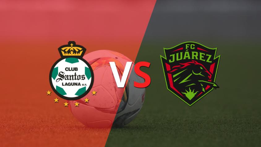 Empieza el complemento y Santos Laguna es el ganador parcial del partido Empieza el complemento y Santos Laguna es el ganador parcial del partido