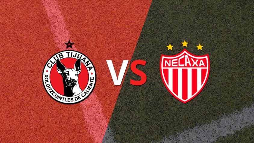 Arranca el segundo tiempo del empate entre Tijuana y Necaxa Arranca el segundo tiempo del empate entre Tijuana y Necaxa