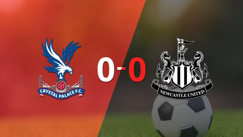 Crystal Palace y Newcastle United empataron sin goles