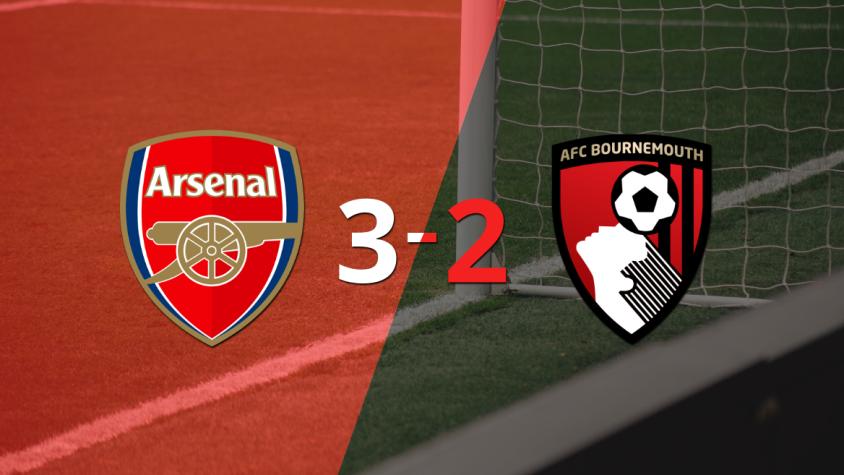 Bournemouth cayó 3 a 2 en su visita a Arsenal