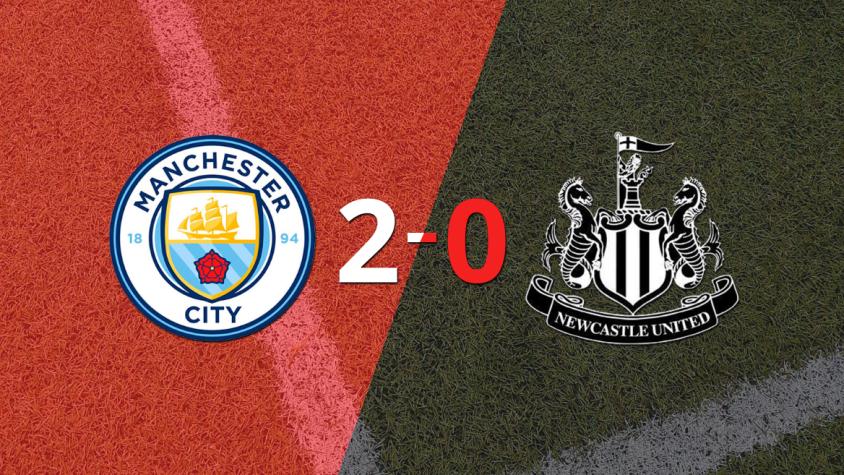 En su casa, Manchester City derrotó por 2-0 a Newcastle United