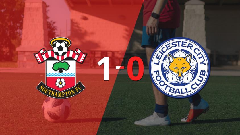 Leicester City no pudo en su visita a Southampton y cayó 1-0