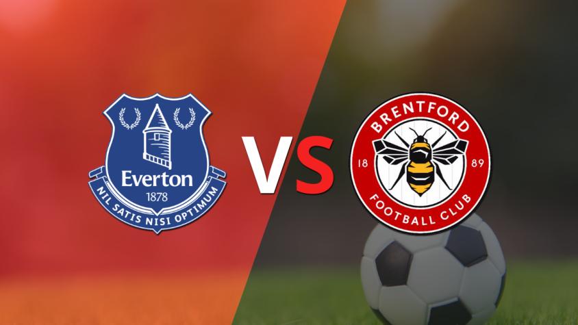 ¡Ya se juega la etapa complementaria! Everton vence a Brentford por 1-0