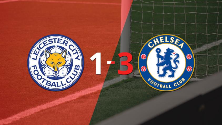 Chelsea gana 3 a 1 en su visita a Leicester City