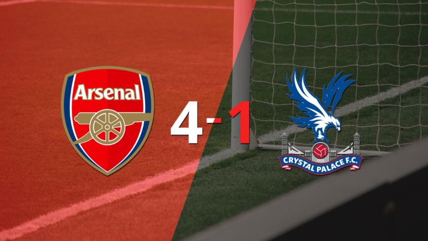 Crystal Palace cayó ante Arsenal con dos goles de Bukayo Saka Crystal Palace cayó ante Arsenal con dos goles de Bukayo Saka